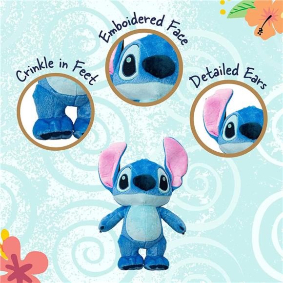 Stitch Soft Huggable Baby Stitch Stuffed Animal Cute Plush Toy - Picture 2 of 6